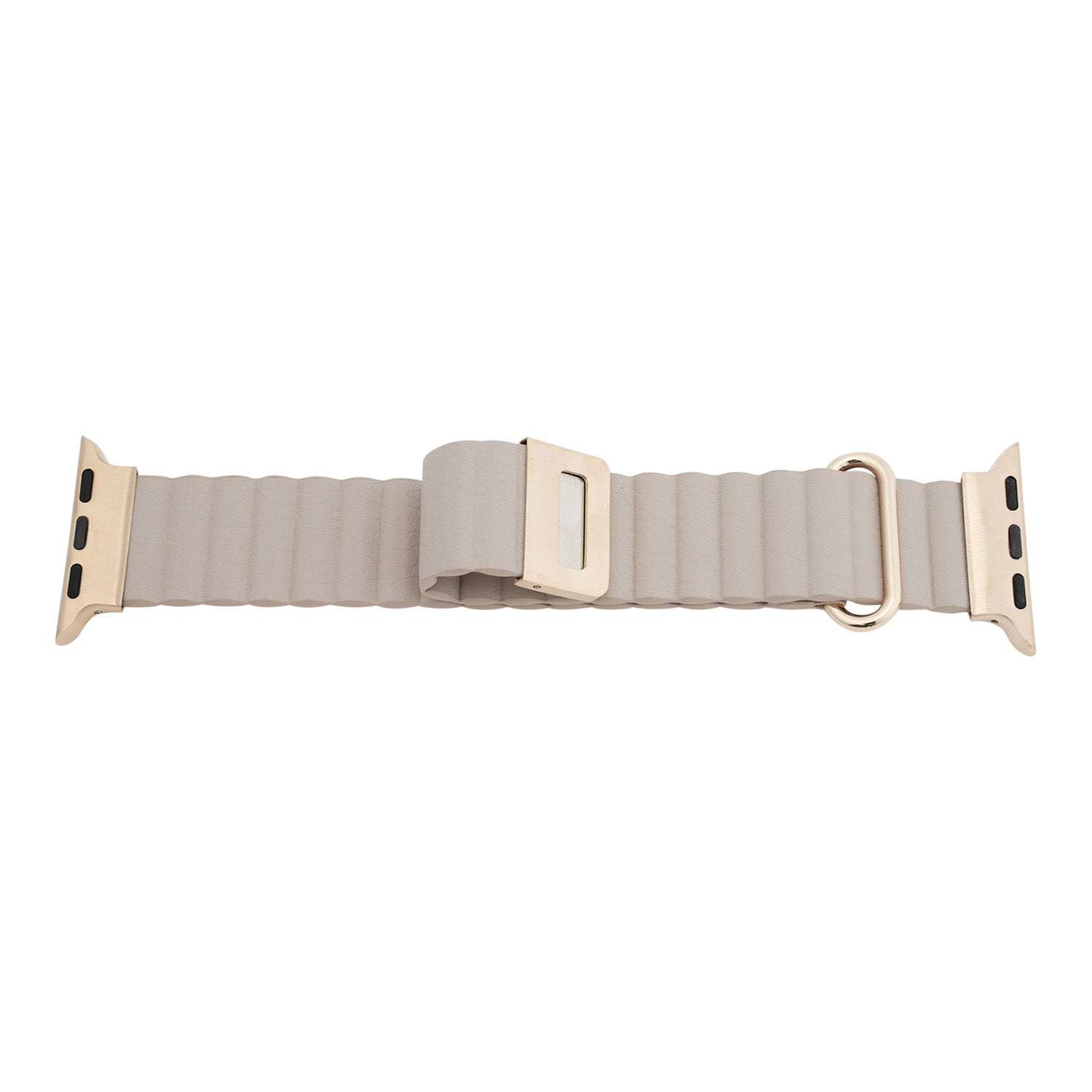 Apple Watch Kunstlederarmband Khaki