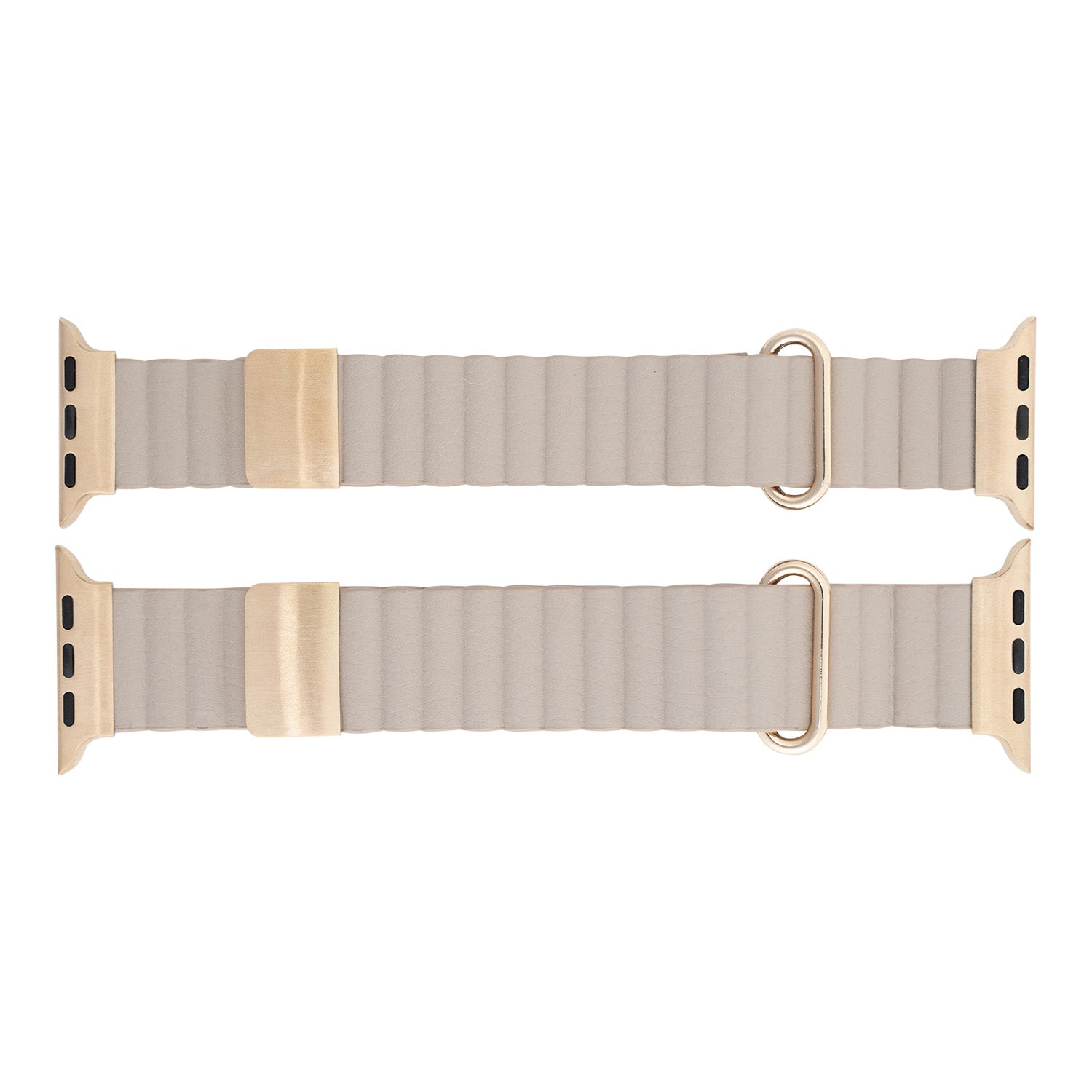 Apple Watch Kunstlederarmband Khaki
