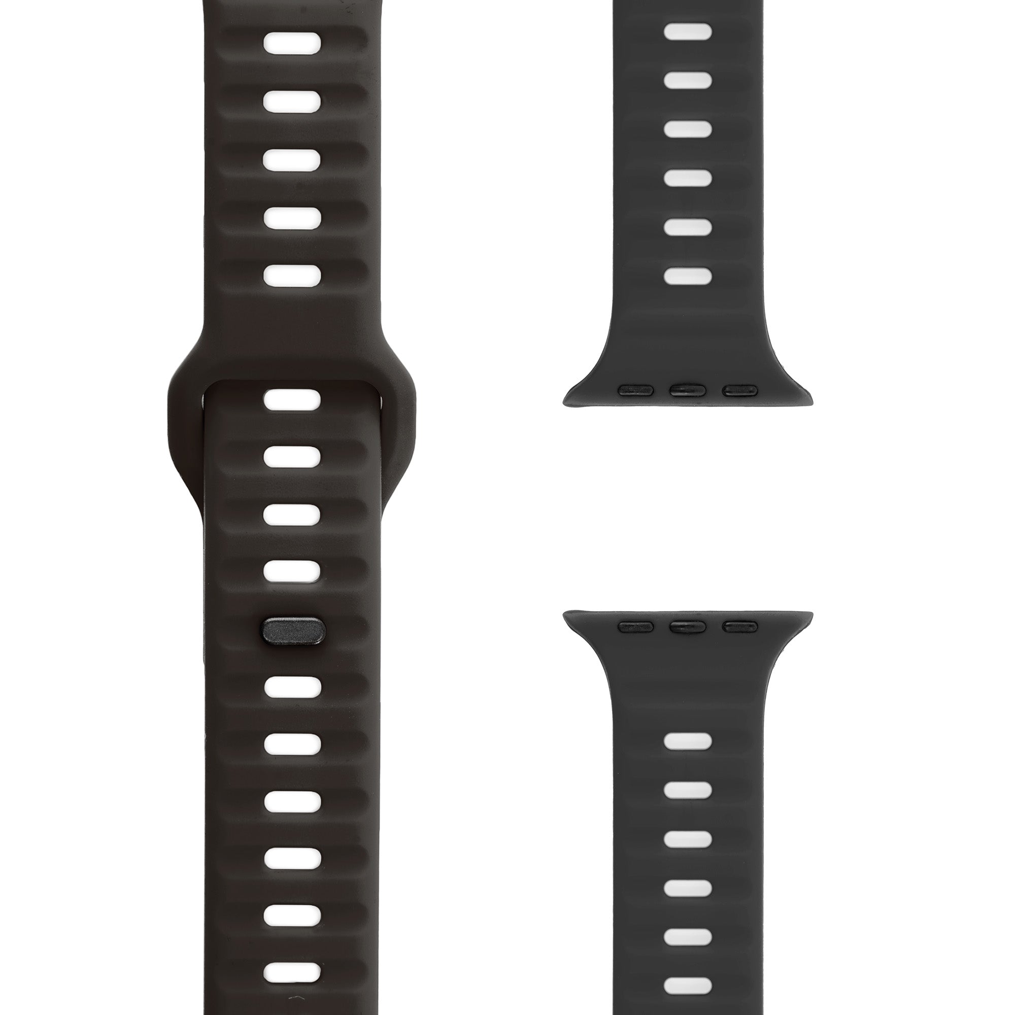 Apple Watch Silikonarmband Black