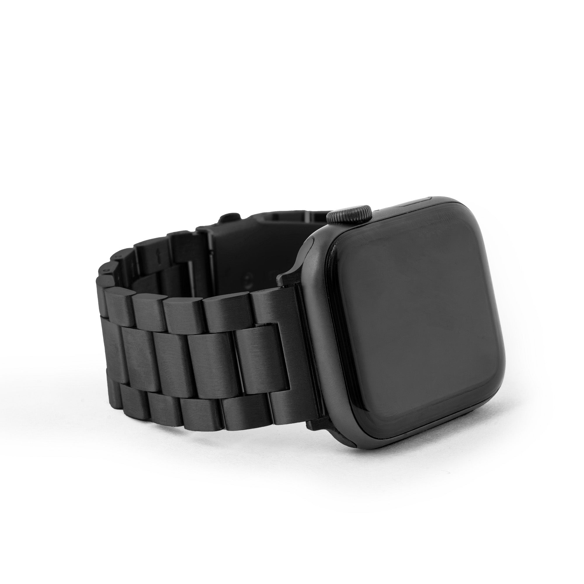 Apple Watch Edelstahl Armband Schwarz