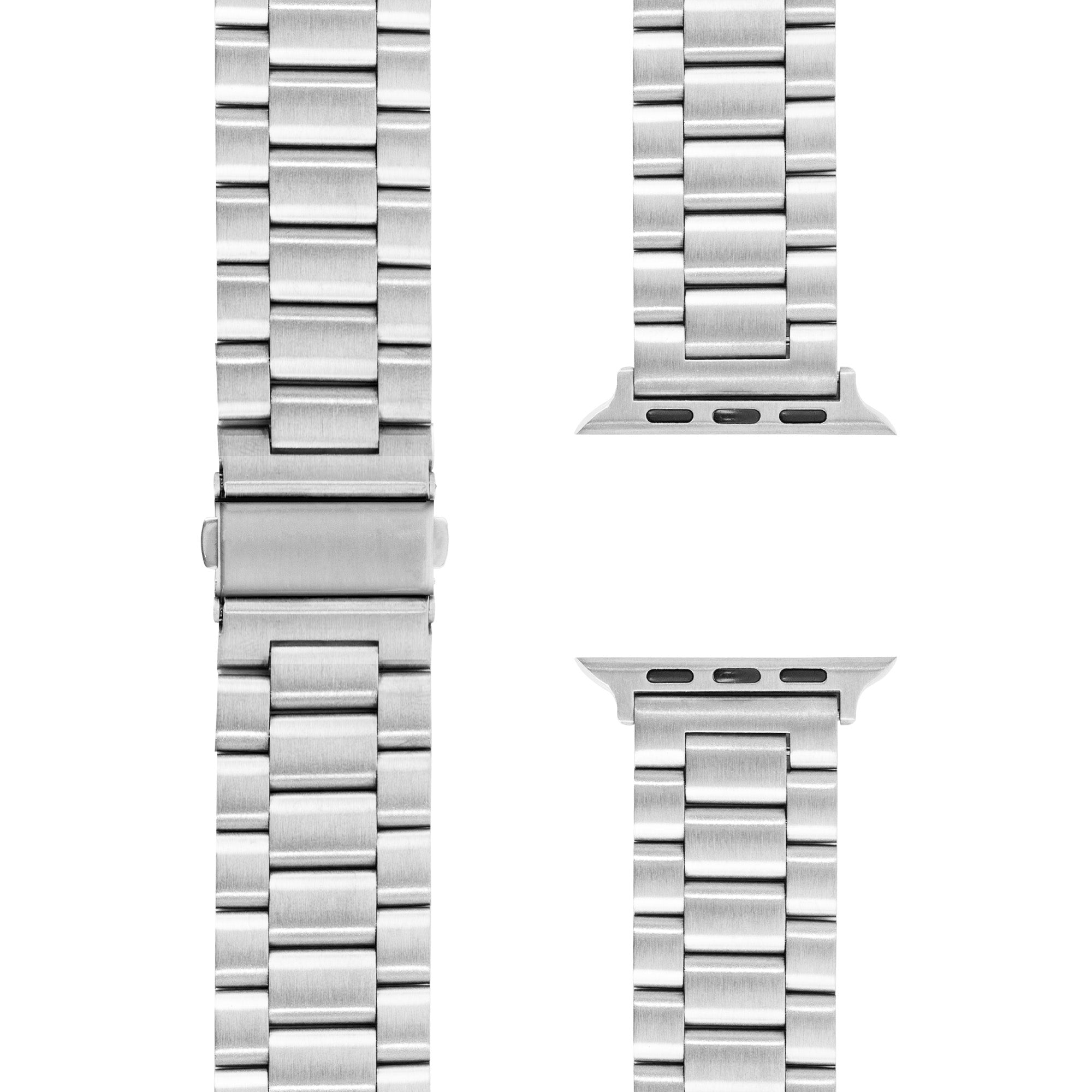 Apple Watch Edelstahl Armband Silber