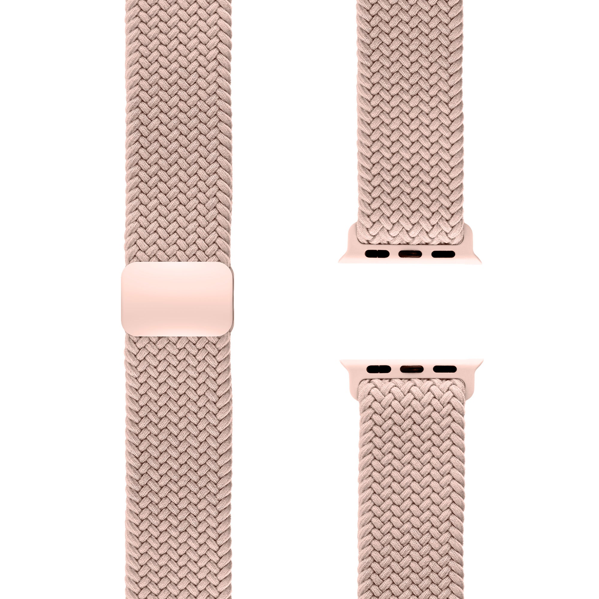 Apple Watch geflochtenes Armband Pink Sand