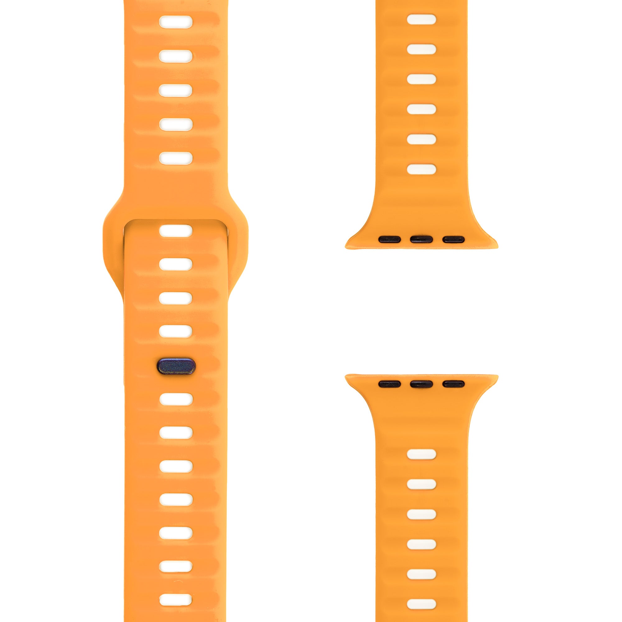 Apple Watch Silikonarmband Orange