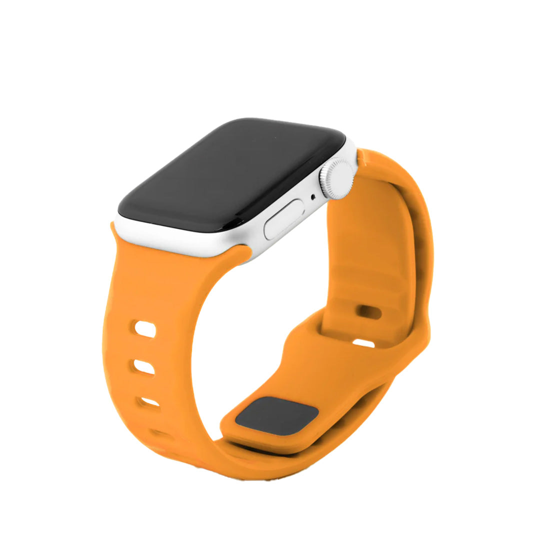 Apple Watch Silikonarmband Orange