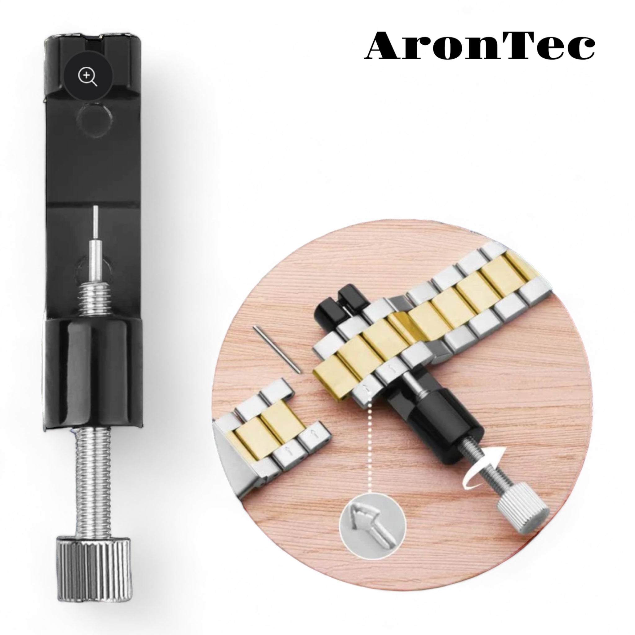 Apple Watch Edelstahl Armband Schwarz