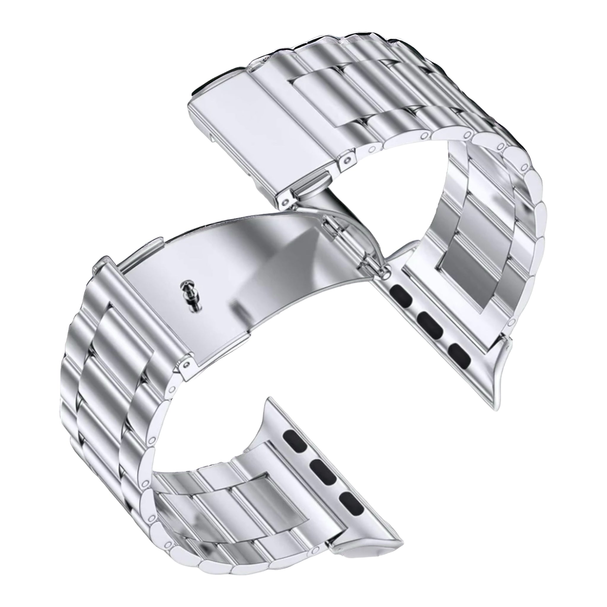 Apple Watch Edelstahl Armband Silber