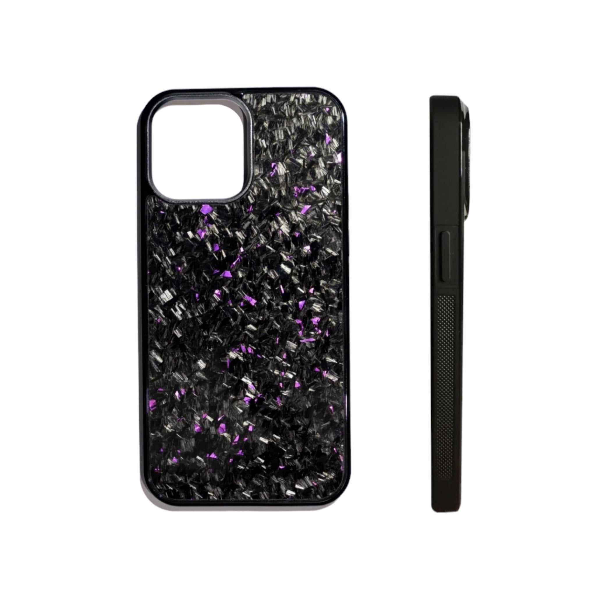 iPhone Hülle MagSafe schwarz Violett