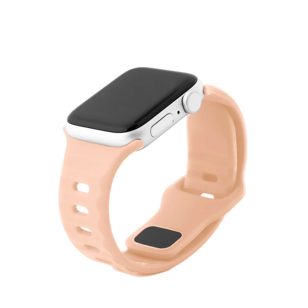 Apple Watch Silikonarmband Pink