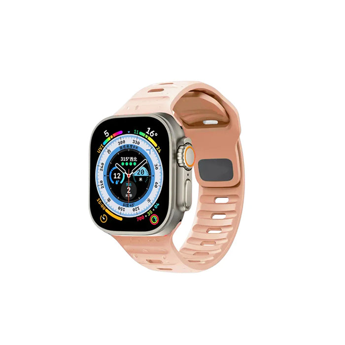 Apple Watch Silikonarmband Pink